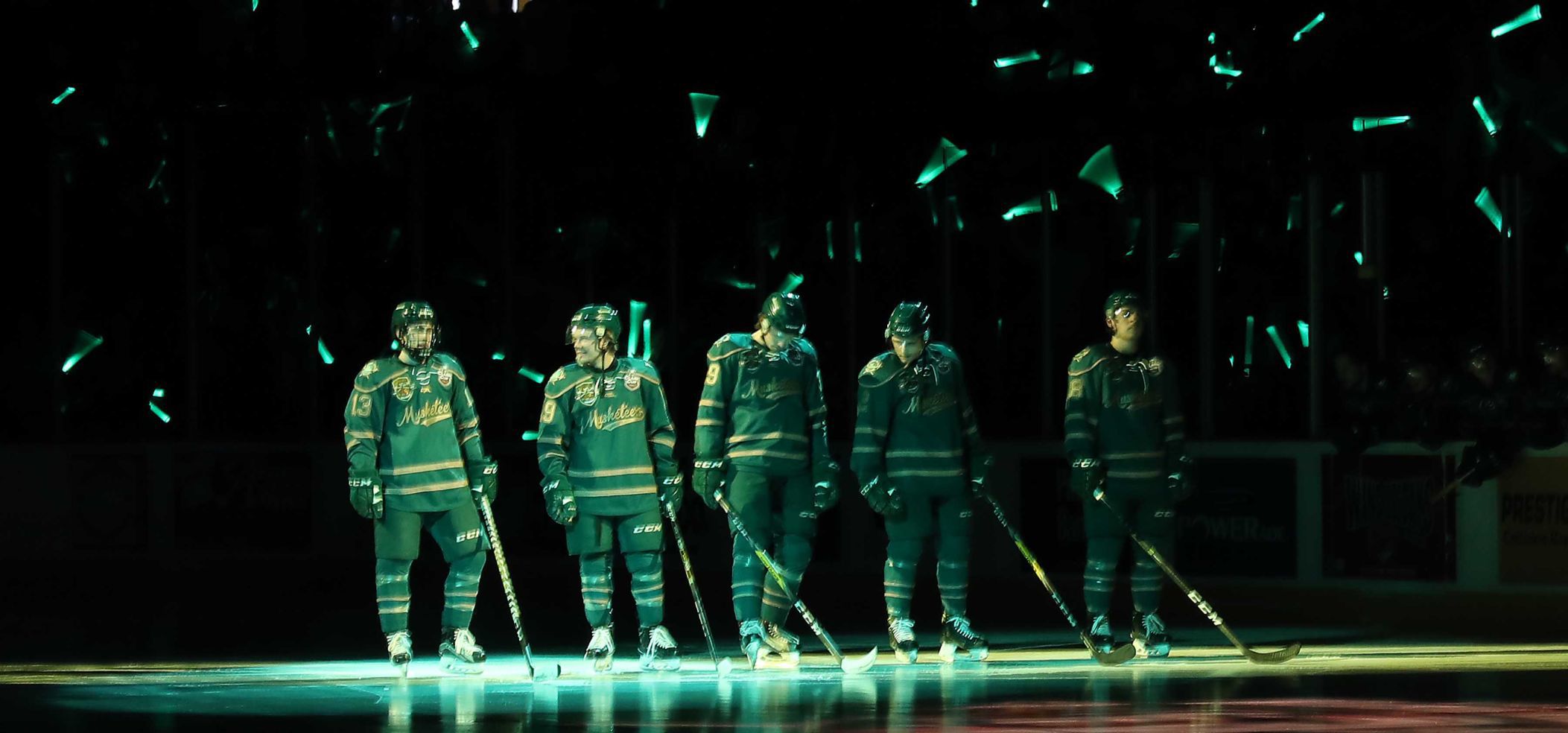 Chicago Steel at Musketeers hockey Clark Cup game 2